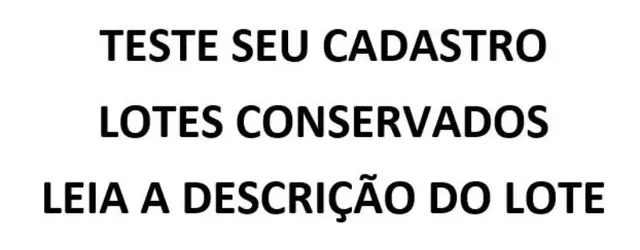 TESTE SEU CADASTRO PARA VER SE ESTA LIBERADO