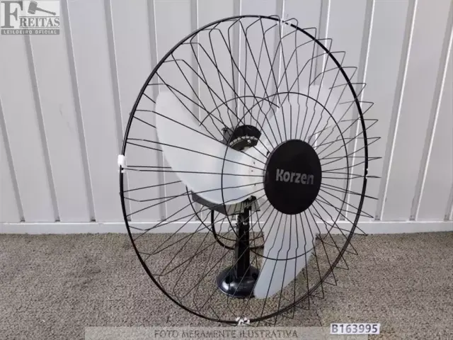 LOTE COM 01 VENTILADOR DE PAREDE VENTURA KORZEN OSCILANTE 60CM 150/155W BIVOLT CHAVEADO 60HZ…