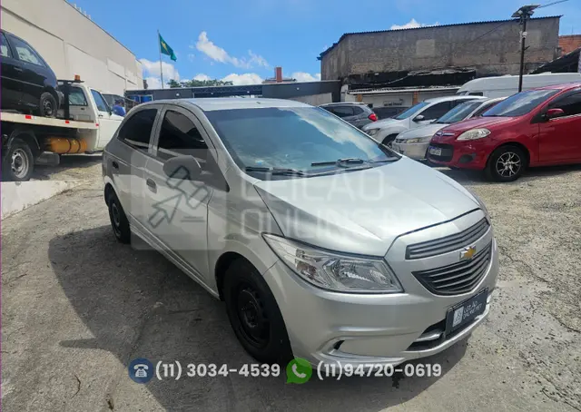 veja o vídeo!! CHEVROLET/ONIX 10MT JOYE; 2018/2018; PRATA; ALCO./GASOL. - FUNCIONANDO - IPVA 2026 OK