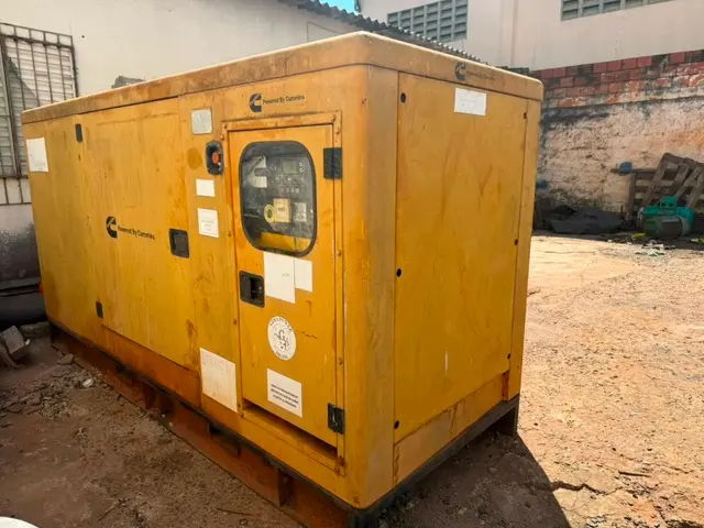 veja o vídeo!! GERADOR 150 KVA CABINADO E SILENCIADO - MAIS INFO. NAS ESPECIFICAÇÕES