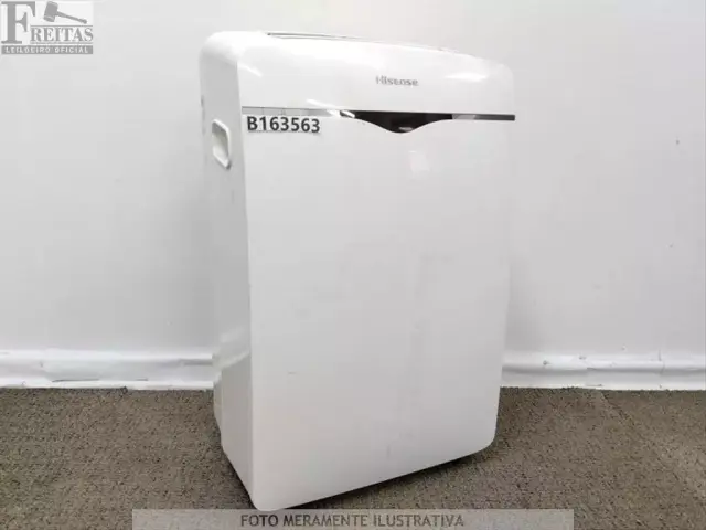 LOTE COM 01 AR-CONDICIONADO PORTÁTIL HISENSE AP-12CWBRNPS01 WI-FI 12.000BTU 1100W 127V 60HZ COM…