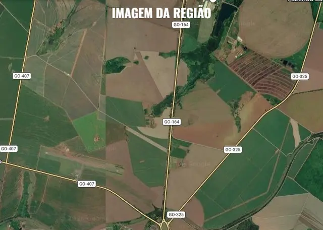 SANTA HELENA DE GOIÁS/GO - FAZENDA ORIENTE COM ÁREA TOTAL DE 68,7341 HECTARES.
