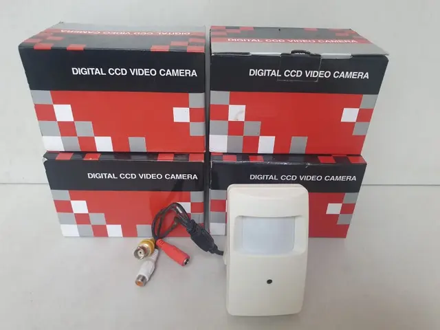 SENSOR DE PRESENÇA COM CÂMERA - SEM USO
