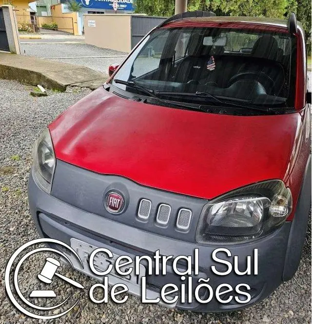 Automóvel Fiat/Uno Way 1.0, modelo 2011, placa IRE7951