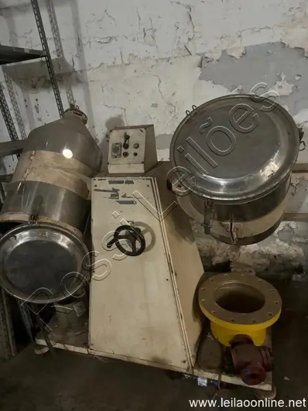 MISTURADOR DE PÓ DUPLO DE AÇO ( USADO)