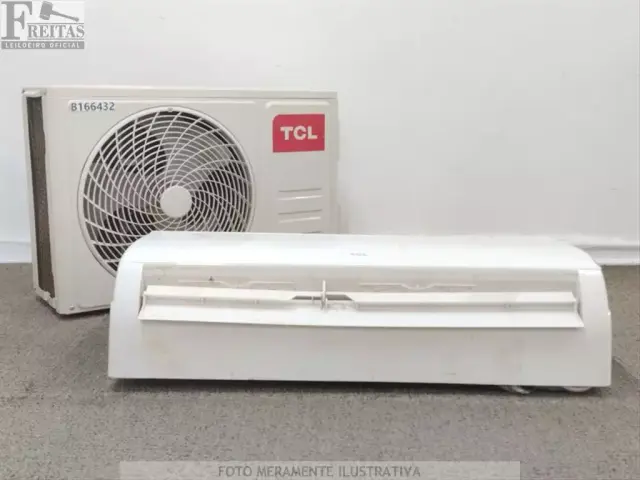 LOTE COM 01 AR CONDICIONADO SPLIT TCL FRIO 12.000 BTUS (EVAPORADORA/CONDENSADORA TAC-12CSA1 220V…