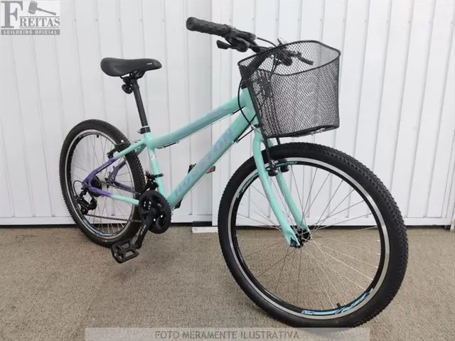 LOTE COM 01 BICICLETA HOUSTON WINDY VERDE