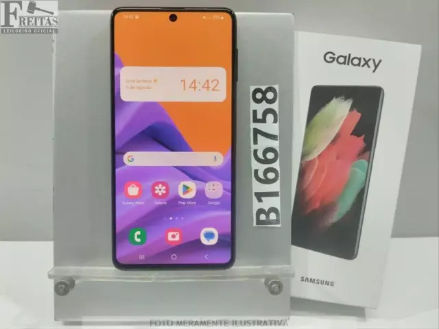 LOTE COM 01 SMARTPHONE SAMSUNG GALAXY M62 SM-M625F/DS 128GB 8GB RAM COM BATERIA RQ8R9033EQM