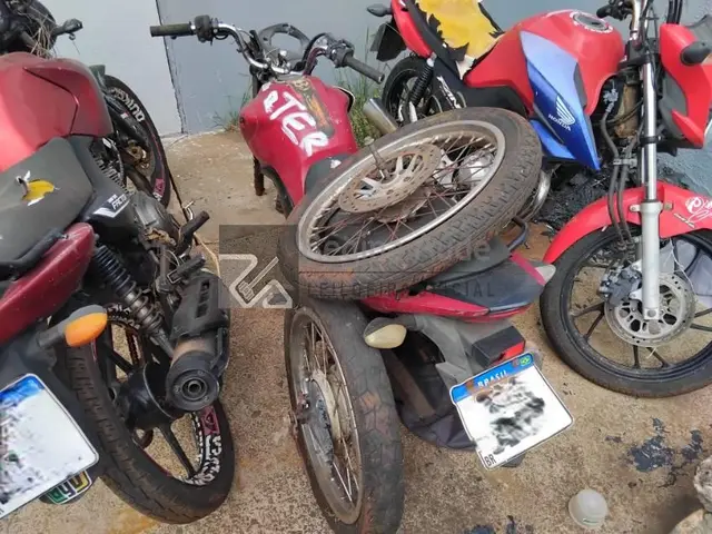 HONDA CG 160 TITAN - 2019/2019 (VERMELHA) - SUCATAS INSERVÍVEIS