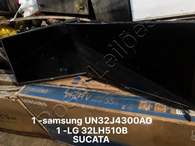 SUCATA - 03 UN. - TV (01 LG 42", 01 LG 32" E 01 SAMSUNG 32") - NO ESTADO