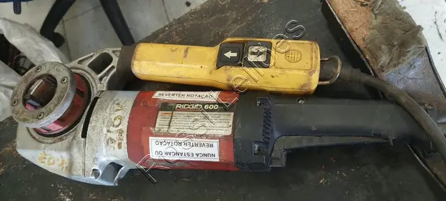 ROSQUEADEIRA ELÉTRICA PORTATIL RIDGIDMOD. 600 - 110V - NO ESTADO