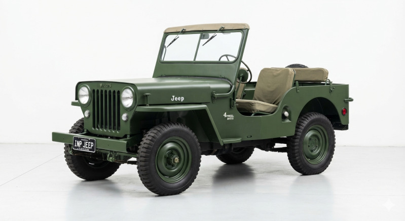 UM VEÍCULO IMP/JEEP