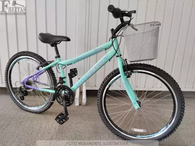 LOTE COM 01 BICICLETA HOUSTON WINDY VERDE