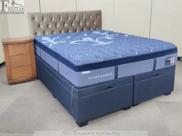 LOTE COM CAMA BOX QUEEN