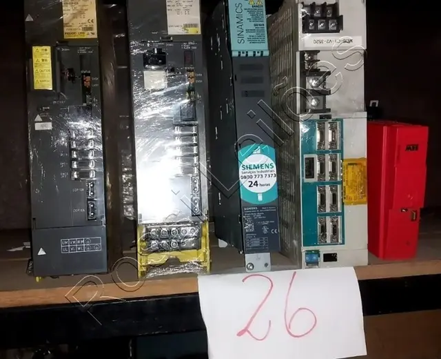 5 un.- Drive diversos Siemens,fanue, mitsubishi, dew usado no estado