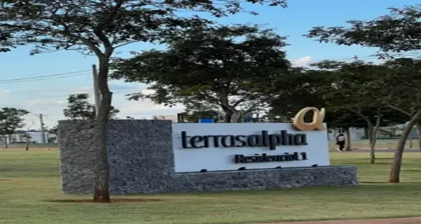 LOTE DE 400,97 M² NO TERRAS ALPHA RESIDENCIAL 01 SENADOR CANEDO/GO