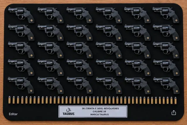 REVÓLVERES TAURUS CALIBRE.38