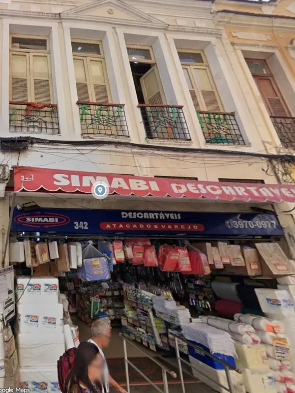 IMÓVEL RESIDENCIAL e COMERCIAL localizado na Rua Buenos Aires nº 342 - Centro da cidade do Rio de Janeiro/RJ