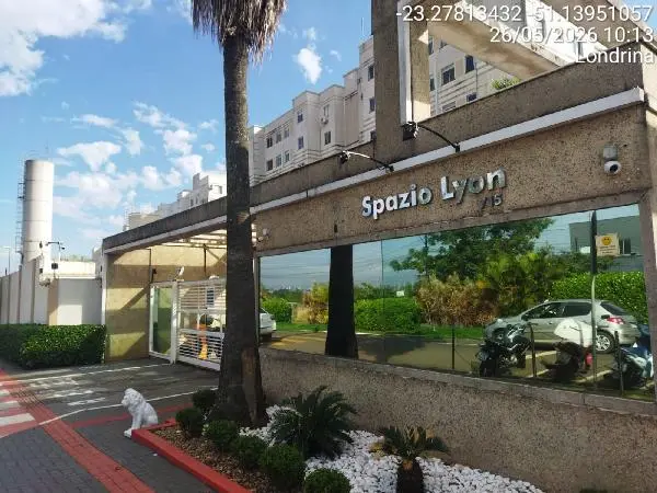 Apartamento - Área privativa: 43,13 m², Com 2 qt(s) - Localizado(a): AVENIDA PREFEITO MILTON RIBEIRO MENEZES, N. 715, Apto. 203, TR 05 VG 267 - LONDRINA/PR - CEP: 86087620