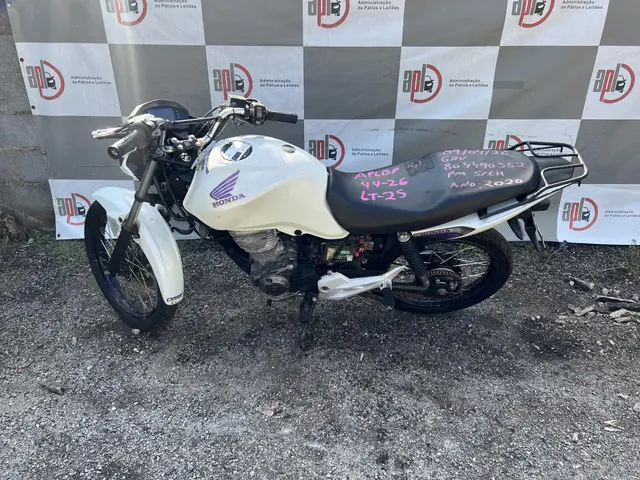 HONDA/CG 160 START-2020/2021/GASOLINA - RKP1J17/RJ / APL - TERESOPOLIS - VEÍCULO CONSERVADO