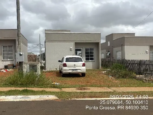 Casa - Área privativa: 48,64 m², Com 2 qt(s) - Localizado(a): RUA ROLANDO MORO, N. 218, LT 09 QD 60 - PONTA GROSSA/PR - CEP: 84023214