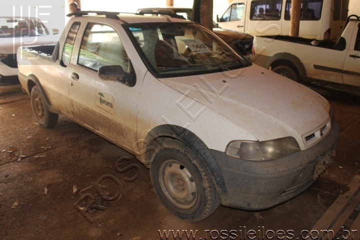 FIAT STRADA WORKING CE; ANO/MODELO: 2004/2004; BRANCA; GASOLINA