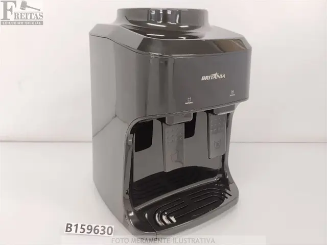 LOTE COM 01 BEBEDOURO BRITÂNIA BBE12P AQUAPLUS PARA 10L OU 20L PRETO BIVOLT 5220151844L322C