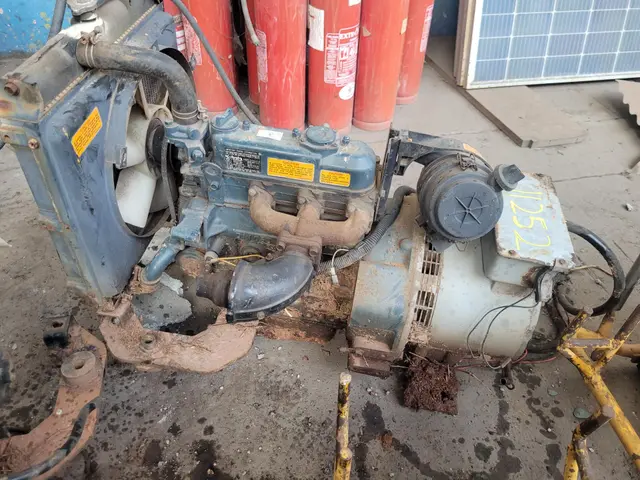 GRUPO GERADOR MOTOR KUBOTA 12,6 KW 1800RPM B1105BGET01