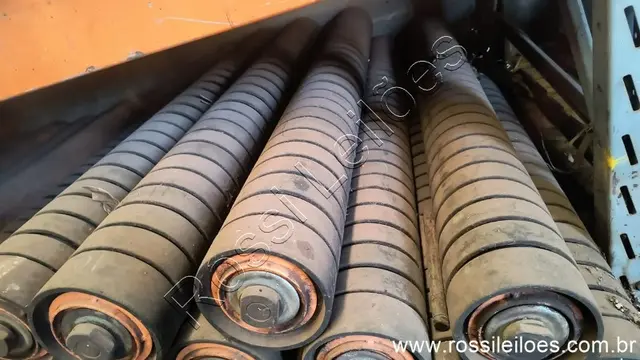 18 unidades rolos de esteira transportadora 1,50 metros de comprimento por 15cm de largura