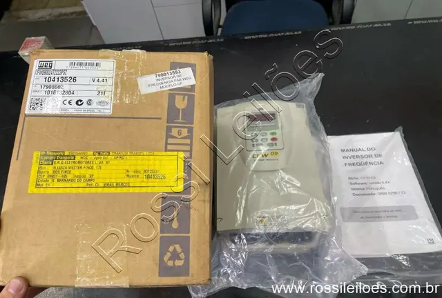 5 INVERSORES DE FREQUÊNCIA SIEMENS SINAMICS G110 1P 6SL3211-0AB13-7UA1 (SEM USO)