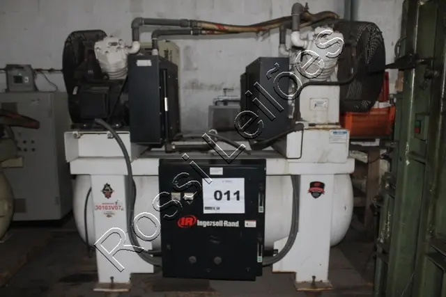COMPRESSOR DE AR DUPLO ESTÁGIO INGERSOLL-RAND OL15 C/ SECADOR DE AR