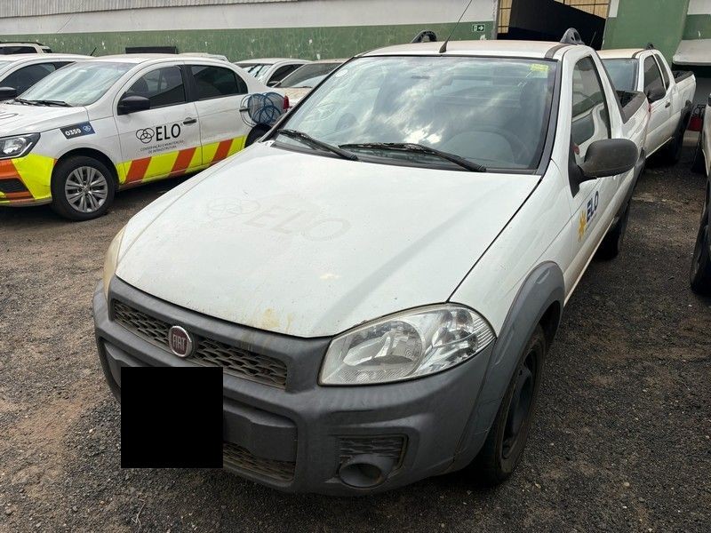 FIAT STRADA HD WK CC E, ANO: 2019/2019 - BRANCA - FLEX - (REF.: 1520) - LOC. MATÃO/SP