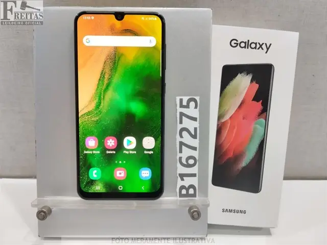 LOTE COM 01 SMARTPHONE SAMSUNG GALAXY A50 SM-A505GT 128GB 4GB RAM COM BATERIA RQ8MC00275L