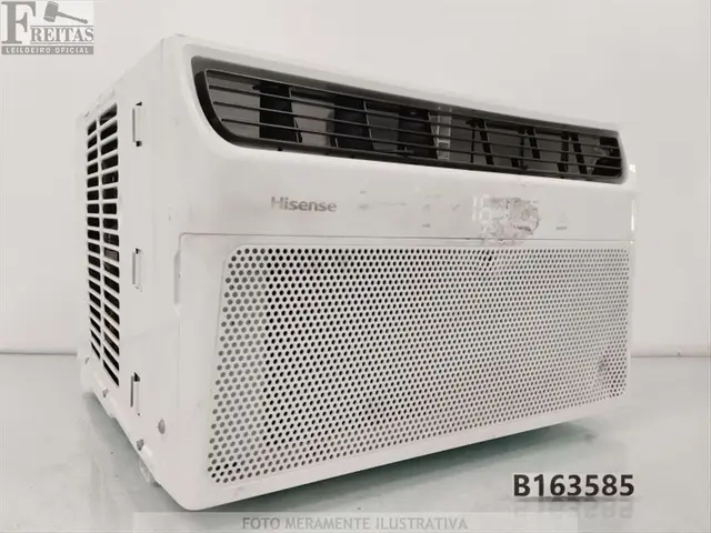 LOTE COM 01 AR-CONDICIONADO HISENSE TIPO JANELA AW-08CWBRVGU01 WI-FI CONNECT 8.500BTUS 127V 60HZ…