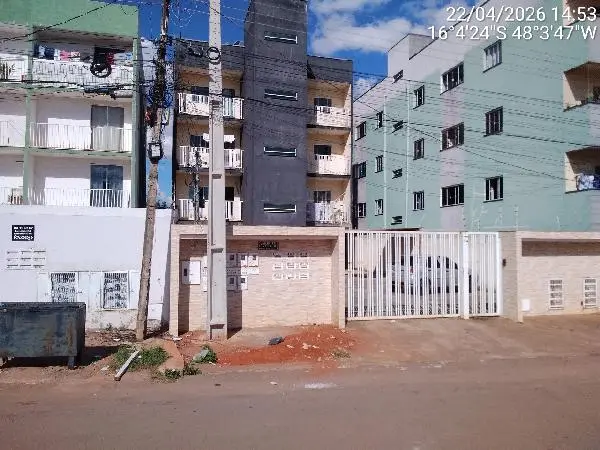 Apartamento - Área privativa: 61,4 m², Com 2 qt(s) - Localizado(a): RUA VOVO BASTIAO, N. SN, Apto. 202, LT 06 QD 19 - NOVO GAMA/GO - CEP: 72862319