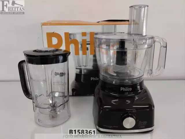 LOTE COM 01 MULTIPROCESSADOR PMP1600P 9 EM 1 1700W PHILCO 127V 60HZ 5050006382J6741