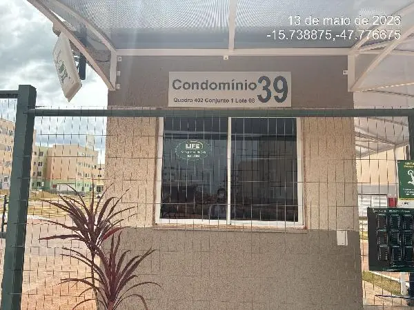 Apartamento - Área privativa: 46,4 m², Com 2 qt(s) - Localizado(a): QUADRA 402, N. SN, Apto. 101, BL F1 LT 08 CONJ 01 - BRASILIA/DF - CEP: 71592045