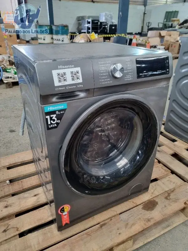 1 LAVA E SECA WASH/DRY 13/8KG HISENSE TITANIUM WD5Q1342BT2 220V