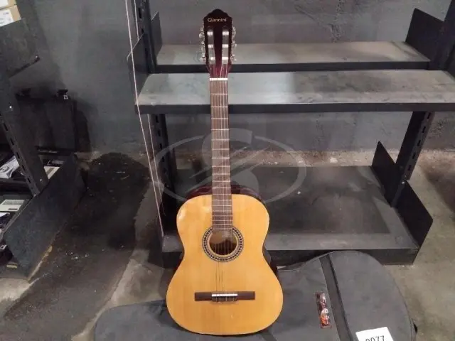 VIOLÃO, MARCA: GIANNINI - MODELO: GCX-15N (LINHA SONIC X SERIES) COM CAPA