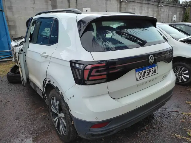 SUCATA - VOLKSWAGEN TCROSS TSI AD, ANO/MOD: 2021/2021