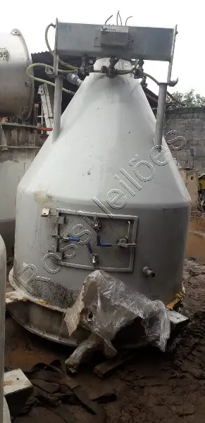 Peneira Vibratória ( 1.200 diâmetro x 510 de altura) para indústrias de alimentos - completa com mo…
