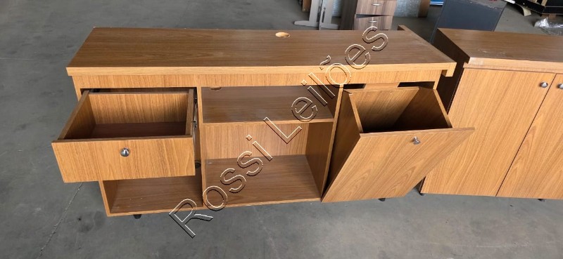 1 PÇ CONJUNTO DE ARMÁRIO EM MADEIRA MARCA GENÉRICA (145X40X85) (80X40X85)