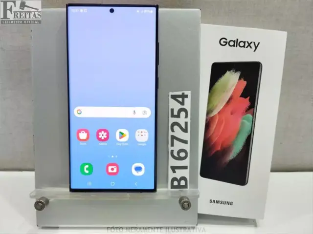 LOTE COM 01 SMARTPHONE SAMSUNG GALAXY S23 ULTRA SM-S918B 512GB 12GB RAM COM BATERIA RQCW2014PAR