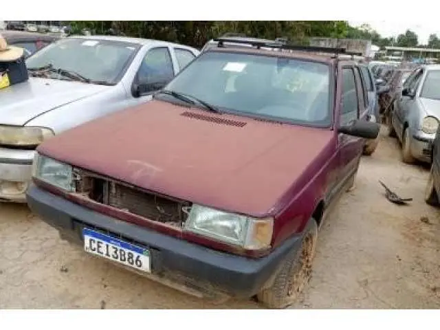 FIAT/UNO MILLE EP (SUCATA VEÍCULAR), FAB/MOD: 1996/1996
