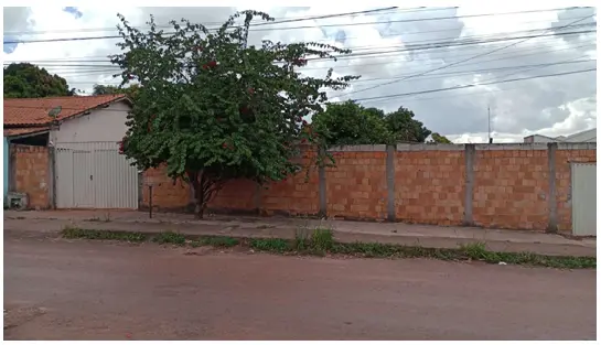 Imóvel com área de 1.000,00 m², situado em Águas Lindas de Goiás-GO