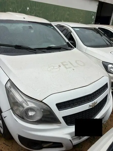 CHEVROLET MONTANA LS2, ANO: 2017/2018 - BRANCA - FLEX - (REF.: 1537) - LOC. MATÃO/SP