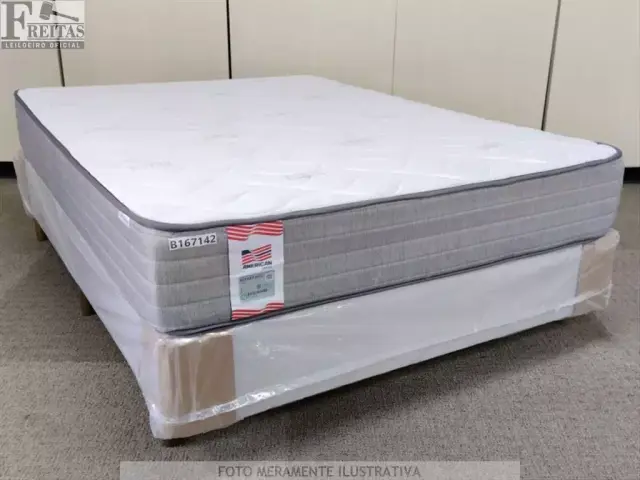 LOTE COM CAMA BOX CASAL