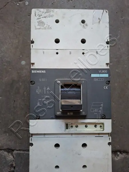 DISJUNTOR SIEMENS VL 800 - NO ESTADO