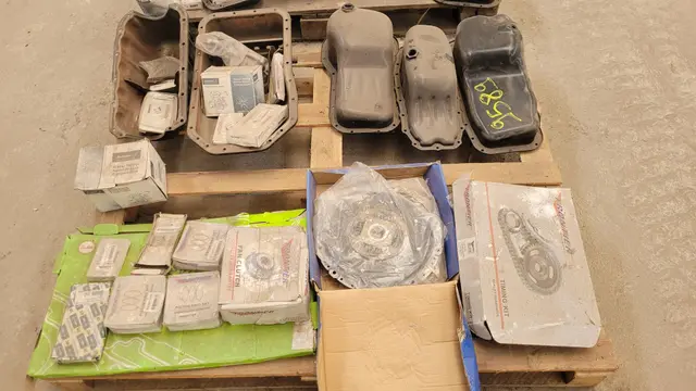 POLIA VISCOSA, KIT CORRENTE COMANDO, BOMBA D'AGUA, EMB, CARTER'S, BRONZINAS E MAIS - NO ESTADO QUE SE ENCONTRA