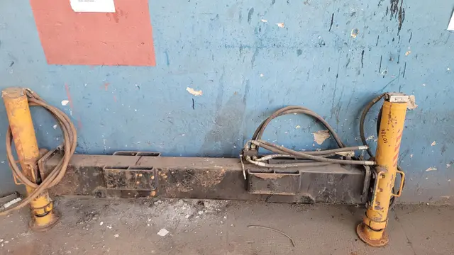 BARRA ESTABILIZADORA (SAPATA) - NO ESTADO QUE SE ENCONTRA